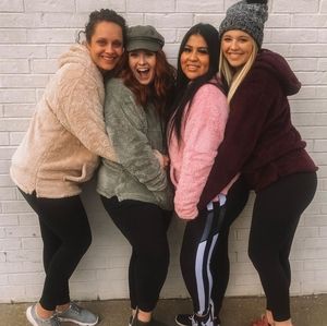 VS PINK half zip hoodie